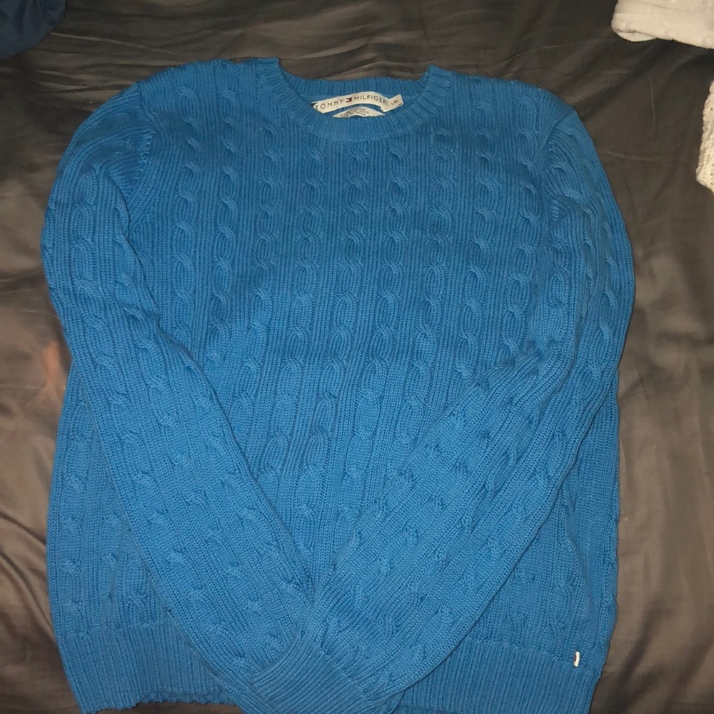 Tommy Hilfiger cable-knit sweater